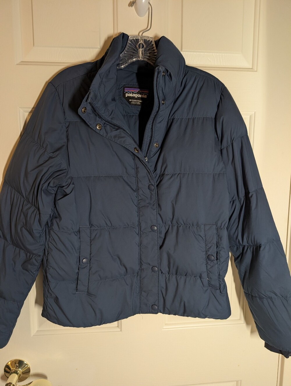 Patagonia Silent Down Jacket, Blue, Medium